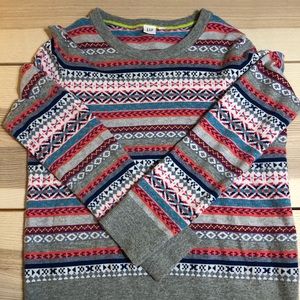 Gap patterned sweater